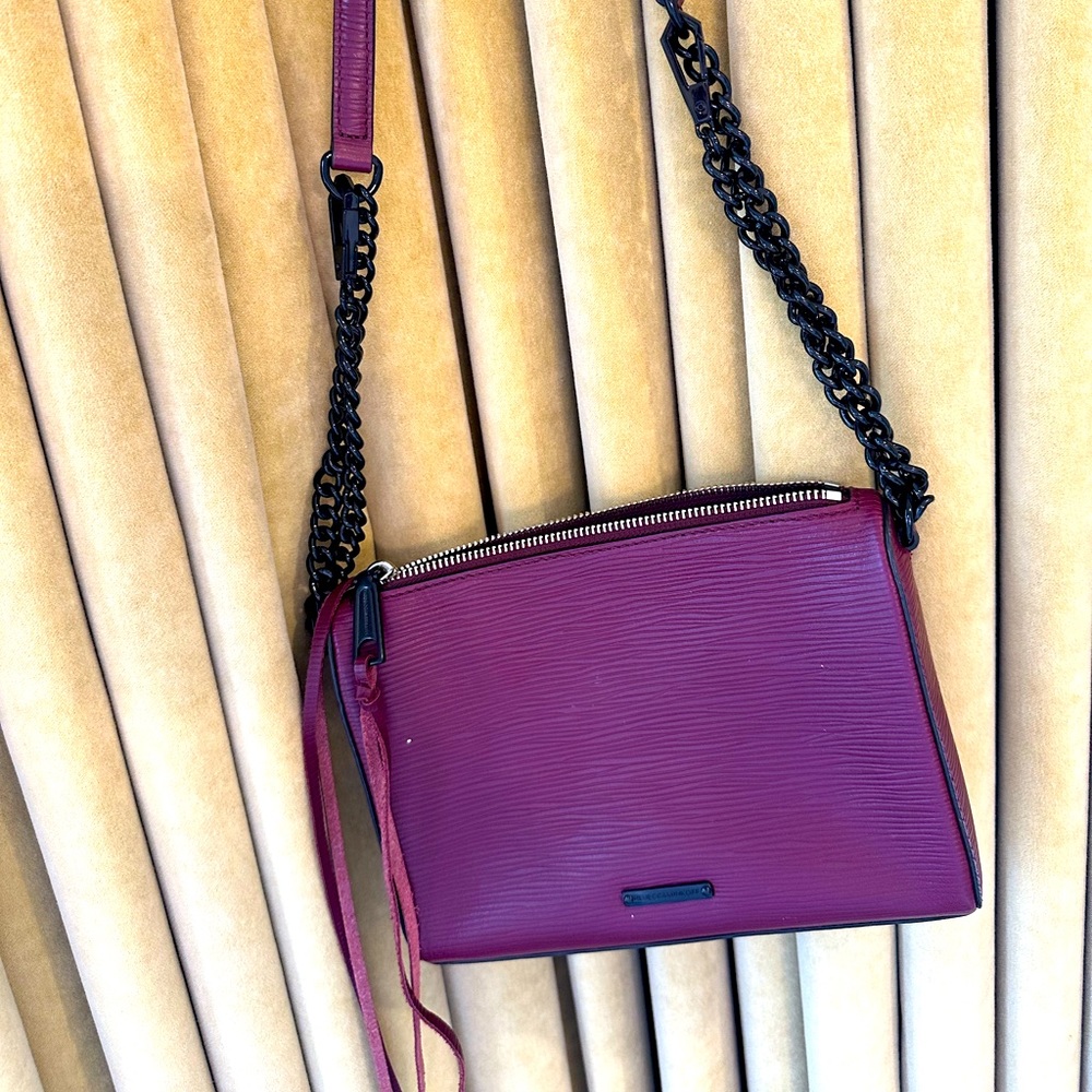 Rebecca minkoff Avery textured leather crossbody bag